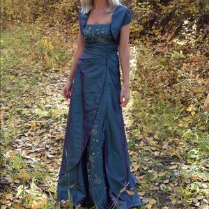 Duel Toned Prom Dress